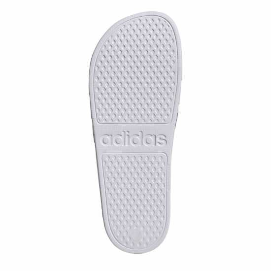 Adidas Adilette Aqua Slide Mens Wht/Red/Blue Adidas Adilette Aqua Slide Mens Wht/Red/Blue