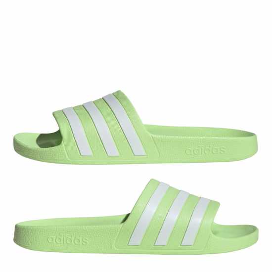 Adidas Adilette Aqua Slide Mens Green Spark Мъжки сандали и джапанки