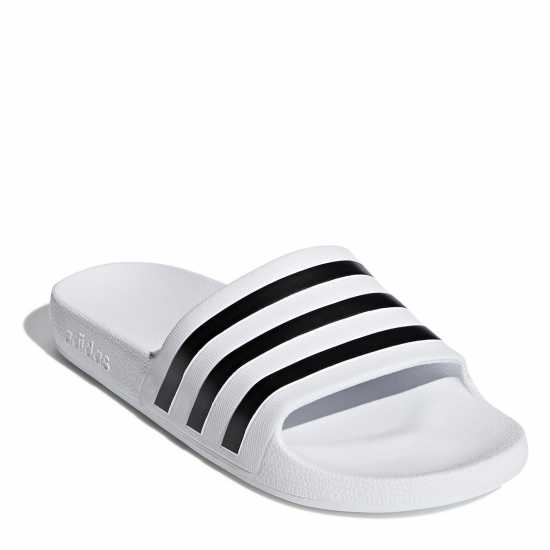 Adidas Adilette Aqua Slide Mens Бяло/Черно Мъжки сандали и джапанки
