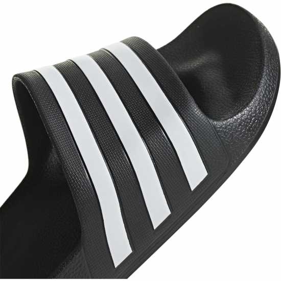Adidas Adilette Aqua Slide Mens Black/White Мъжки сандали и джапанки