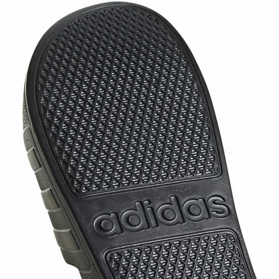 Adidas Adilette Aqua Slide Mens Triple Black Мъжки сандали и джапанки
