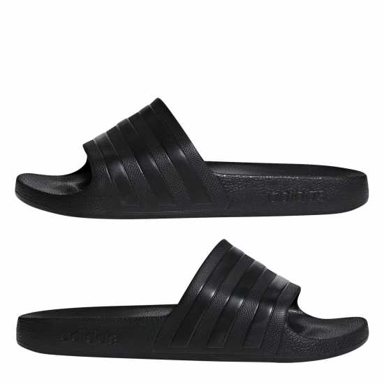 Adidas Adilette Aqua Slide Mens Triple Black Мъжки сандали и джапанки