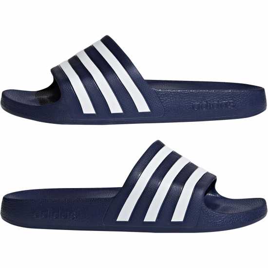 Мъжки сандали и джапанки Adidas Adilette Aqua Slide Mens Морско синьо/Бяло Adidas Adilette Aqua Slide Mens Морско синьо/Бяло Мъжки сандали и джапанки