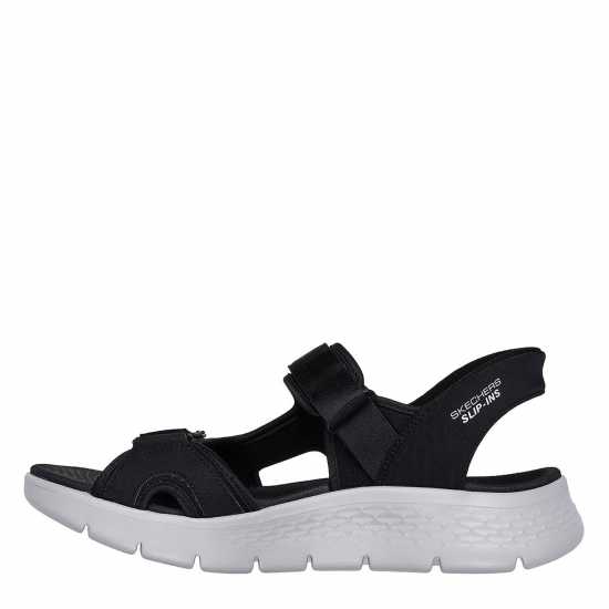 Skechers Мъжки Сандали Slip-Ins - Quarter Strap Sandal Flat Sandals Mens Черно/Сиво 
