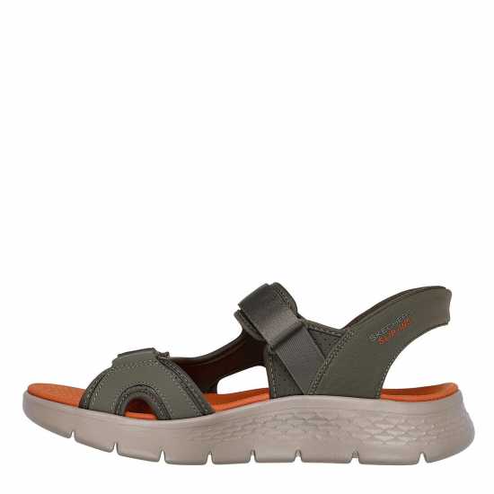 Skechers Мъжки Сандали Slip-Ins - Quarter Strap Sandal Flat Sandals Mens Олива Skechers Мъжки Сандали Slip-Ins - Quarter Strap Sandal Flat Sandals Mens Олива