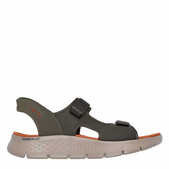 Skechers Мъжки Сандали Slip-Ins - Quarter Strap Sandal Flat Sandals Mens Олива Skechers Мъжки Сандали Slip-Ins - Quarter Strap Sandal Flat Sandals Mens Олива