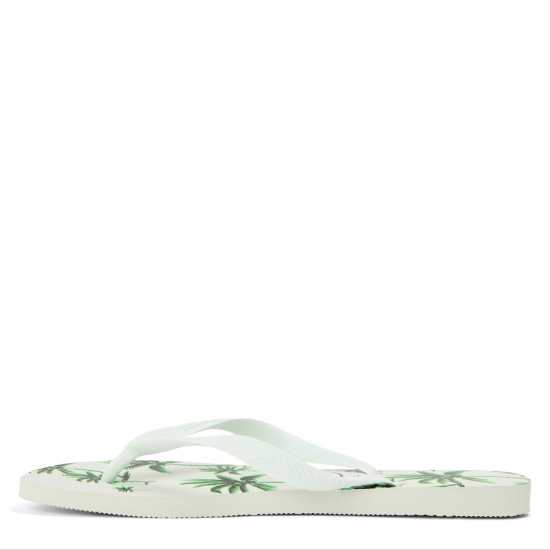 Havaianas Джапанки Men's Aloha Flip Flops White/Green 