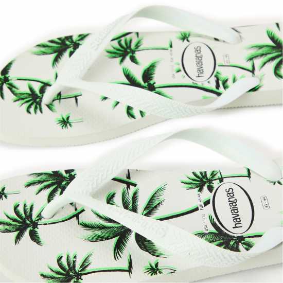 Havaianas Джапанки Men's Aloha Flip Flops White/Green 