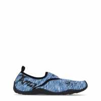 Hot Tuna Tuna Mens Aqua Water Shoes Blue Marl Аква обувки