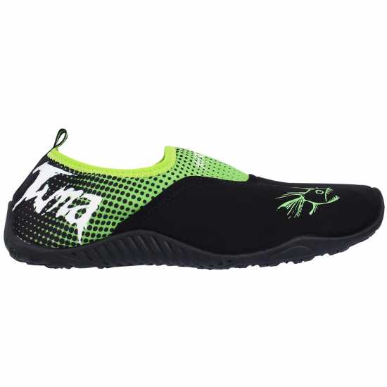 Hot Tuna Mens Aqua Water Shoes Black/Lime/Fde Аква обувки