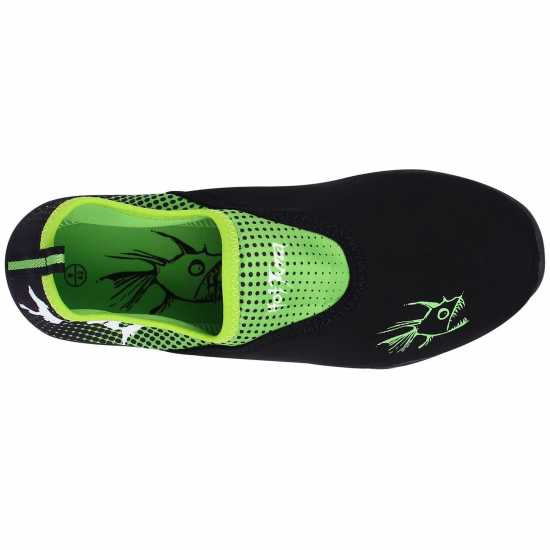 Hot Tuna Mens Aqua Water Shoes Black/Lime/Fde Аква обувки