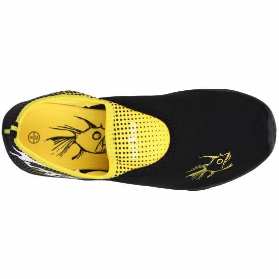 Hot Tuna Tuna Mens Aqua Water Shoes Black/Yellow Аква обувки