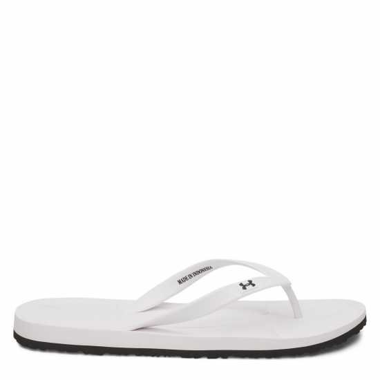 Under Armour Men's Pool Sliders White/Black 
