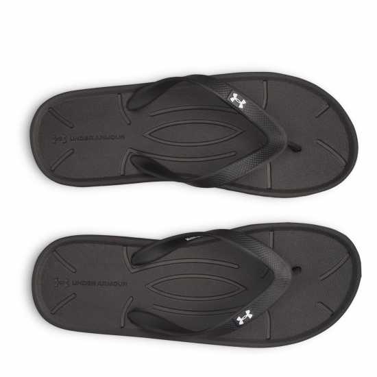 Under Armour Men's Pool Sliders Black/White 
