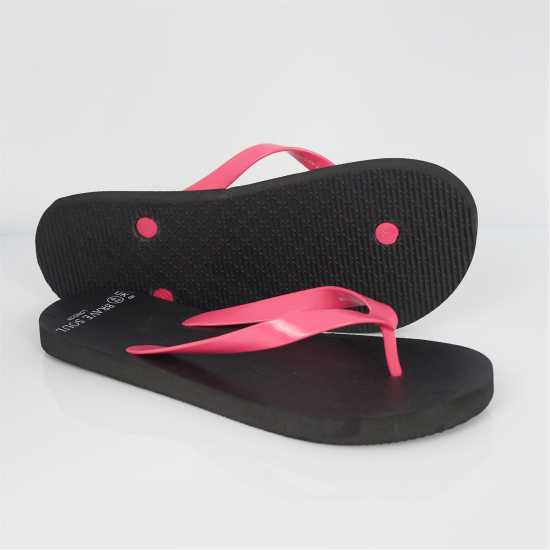 Brave Soul Mens Classic Flip Flop Неон Розово Brave Soul Mens Classic Flip Flop Неон Розово