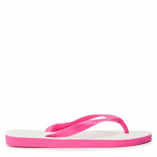 Havaianas Джапанки Hav. Tradicional Black 39/40 Flip Flops Unisex Adults White/Pink 