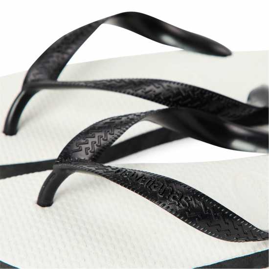 Havaianas Джапанки Hav. Tradicional Black 39/40 Flip Flops Unisex Adults Black/White 