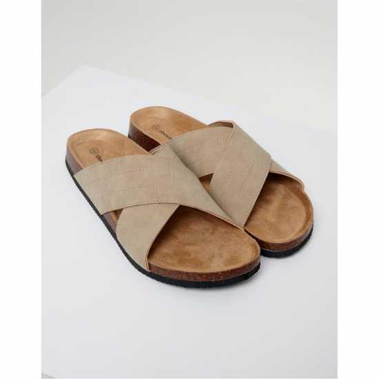 Threadbare Atlante Flat Sandal Бежово Threadbare Atlante Flat Sandal Бежово