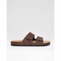 Threadbare Artemis Flat Sandal Шоколад Threadbare Artemis Flat Sandal Шоколад