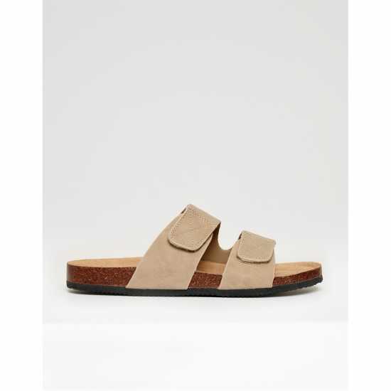 Threadbare Artemis Flat Sandal Бежово 