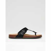 Threadbare Alexandria Flat Sandal Черно Threadbare Alexandria Flat Sandal Черно