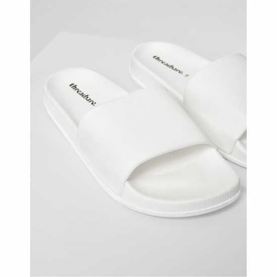 Threadbare Arlo Flat Sandal Бяло 