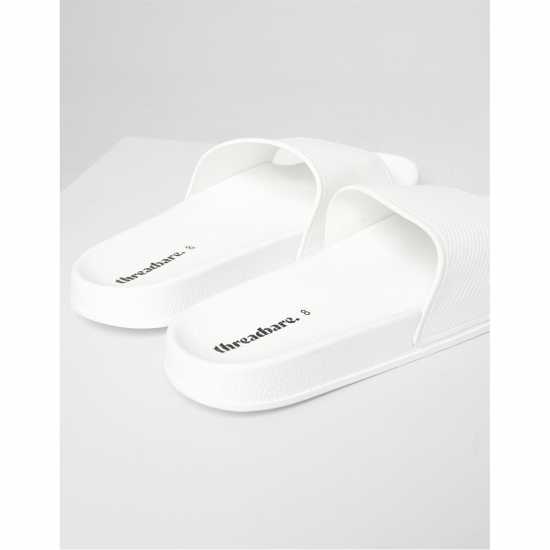 Threadbare Arlo Flat Sandal Бяло 