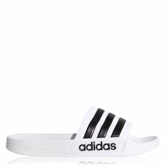 Adidas Adilette Shower Slides Unisex Бяло/Черно Мъжки сандали и джапанки