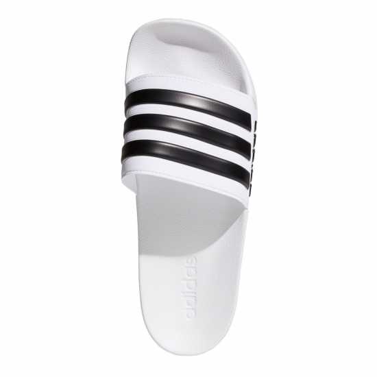 Adidas Adilette Shower Slides Unisex Бяло/Черно Мъжки сандали и джапанки