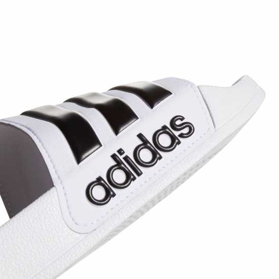 Adidas Adilette Shower Slides Unisex Бяло/Черно Мъжки сандали и джапанки