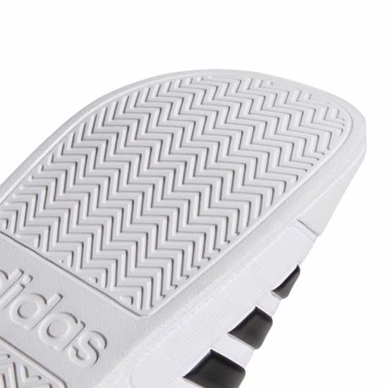 Adidas Adilette Shower Slides Unisex Бяло/Черно Мъжки сандали и джапанки