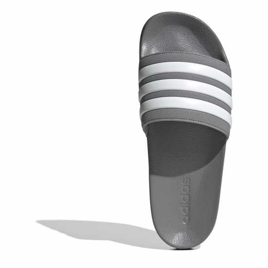 Adidas Adilette Shower Slides Unisex Grey/White Мъжки сандали и джапанки