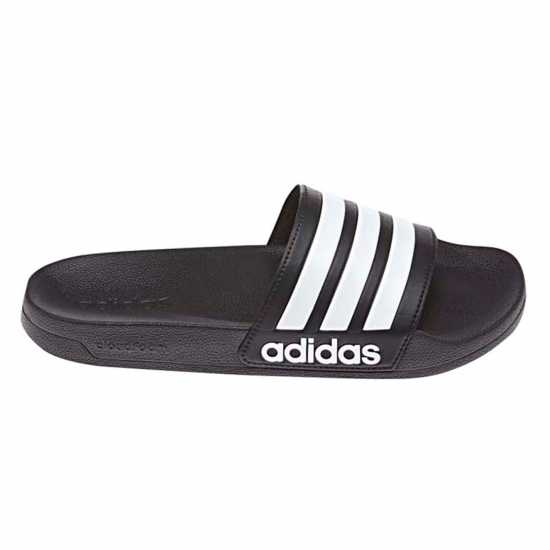 Adidas Adilette Shower Slides Unisex Черно/Бяло Мъжки сандали и джапанки