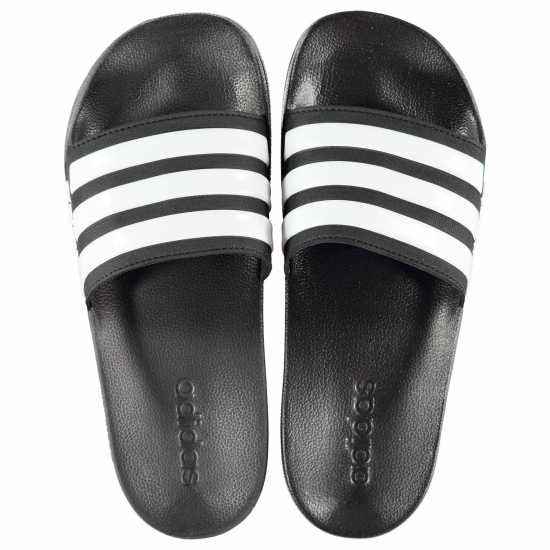 Adidas Adilette Shower Slides Unisex Черно/Бяло Мъжки сандали и джапанки