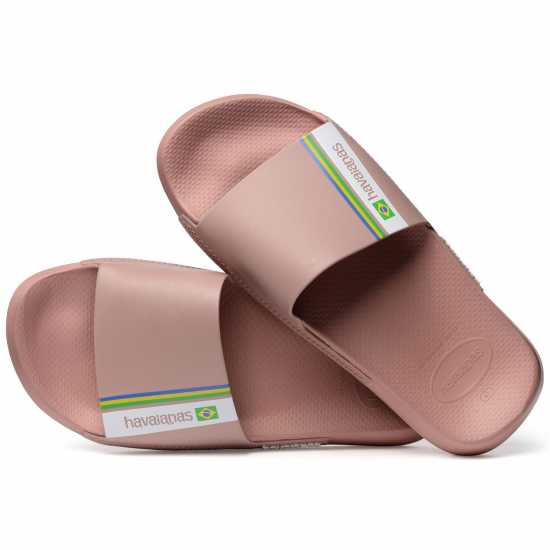 Havaianas Brasil Slides CrocusRose3544 