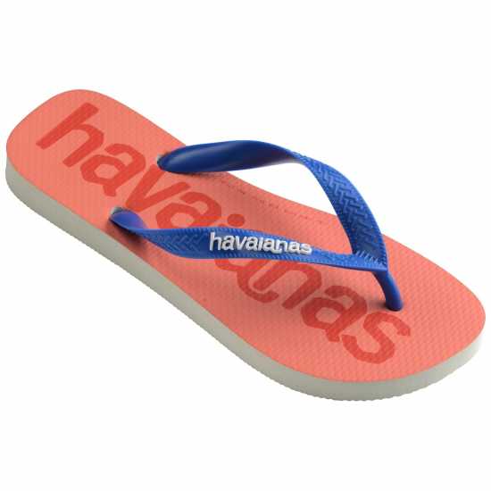 Havaianas Джапанки Hav. Top Logomania 2 Ruby Red/ruby Flip Flops Unisex Adults White Havaianas Джапанки Hav. Top Logomania 2 Ruby Red/ruby Flip Flops Unisex Adults White