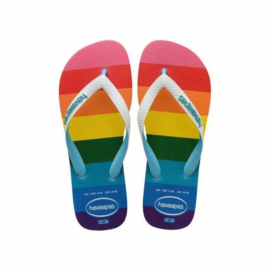 Havaianas Джапанки Hav. Top Pride Allover Blue 43/44 Flip Flops Unisex Adults Havaianas Джапанки Hav. Top Pride Allover Blue 43/44 Flip Flops Unisex Adults