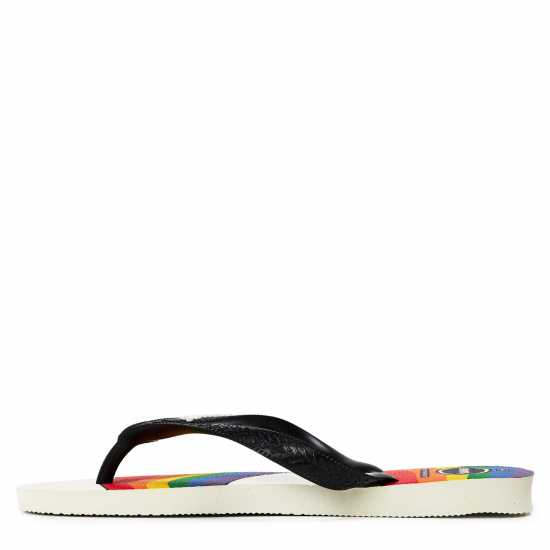 Havaianas Джапанки Hav. Top Pride White/black 43/44 Flip Flops Unisex Adults  