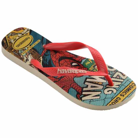 Havaianas Джапанки Hav. Top Marvel Classics Black/blac Flip Flops Unisex Adults  