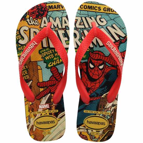 Havaianas Джапанки Hav. Top Marvel Classics Black/blac Flip Flops Unisex Adults  