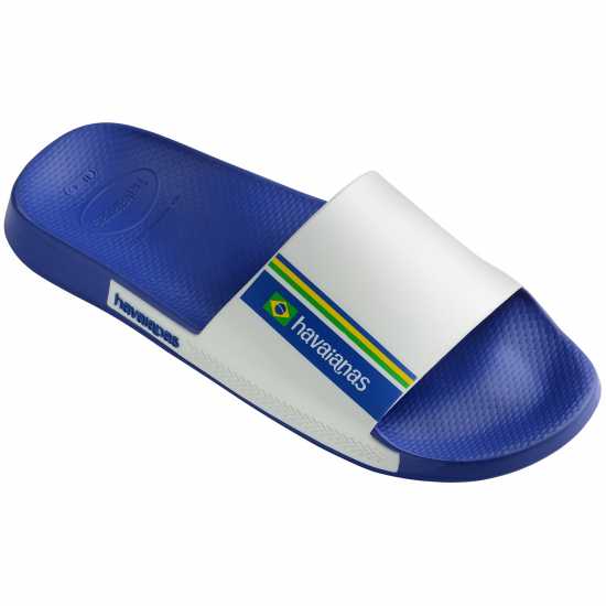 Havaianas Джапанки Hav. Slide Brasil Marine Blue 43/44 Flip Flops Unisex Adults  