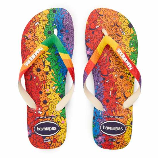 Дамски обувки Havaianas Джапанки Hav. Top Pride Premium Beige 39/40 Flip Flops Unisex Adults Havaianas Джапанки Hav. Top Pride Premium Beige 39/40 Flip Flops Unisex Adults Дамски обувки