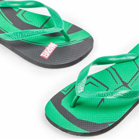 Havaianas Джапанки Men's Sandal Marvel Flip Flops Green 