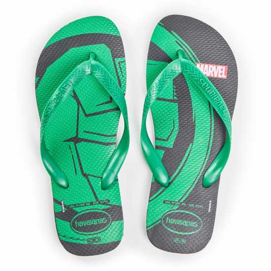 Havaianas Джапанки Men's Sandal Marvel Flip Flops Green 
