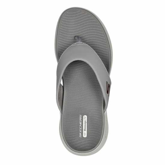 Skechers Walk Mssgft Sn99 Light Grey Мъжки сандали и джапанки