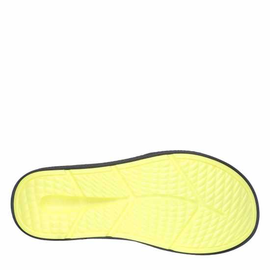 Skechers Мъжки Джапанки Dual Density Premium Arch Fit Hyper Sliders Mens Charcoal/Green 