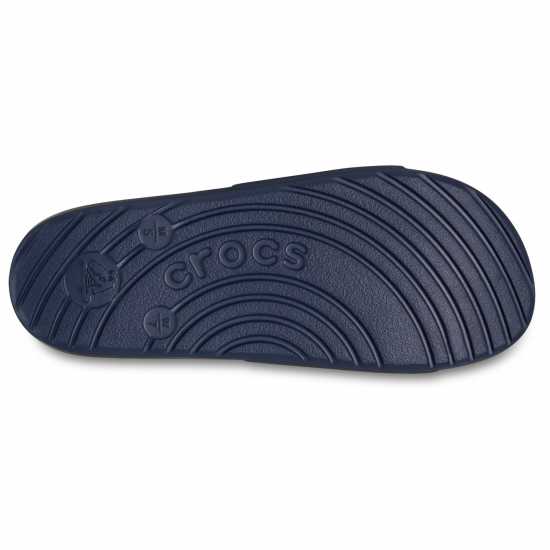 Crocs Adults Logo Sliders Морска синьо Crocs Adults Logo Sliders Морска синьо