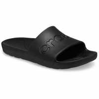 Crocs Adults Logo Sliders Черно 