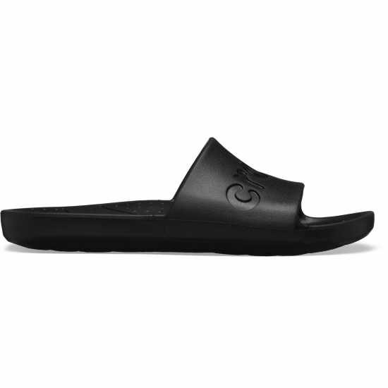 Crocs Adults Logo Sliders Черно 