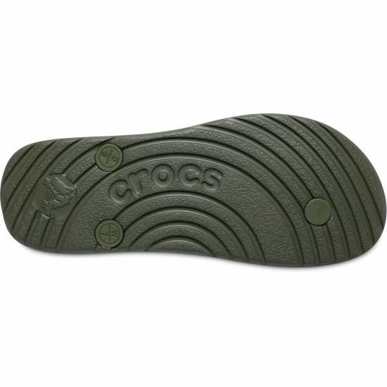 Crocs Джапанки Flip Flops Adults Army Green Мъжки сандали и джапанки